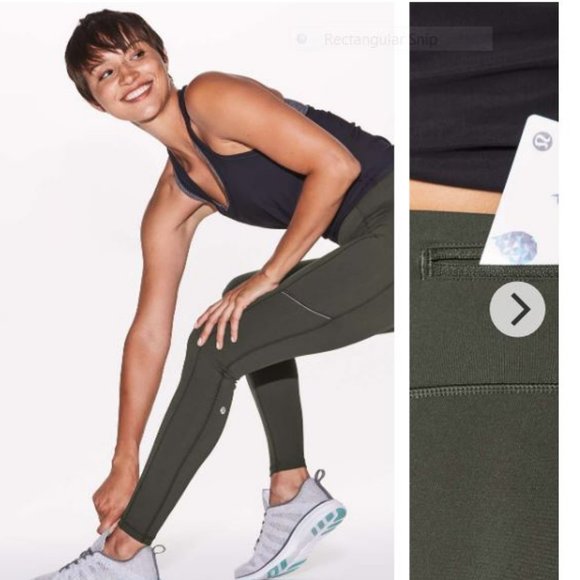 Speed up Olive lululemon leggings - Picture 7 of 7